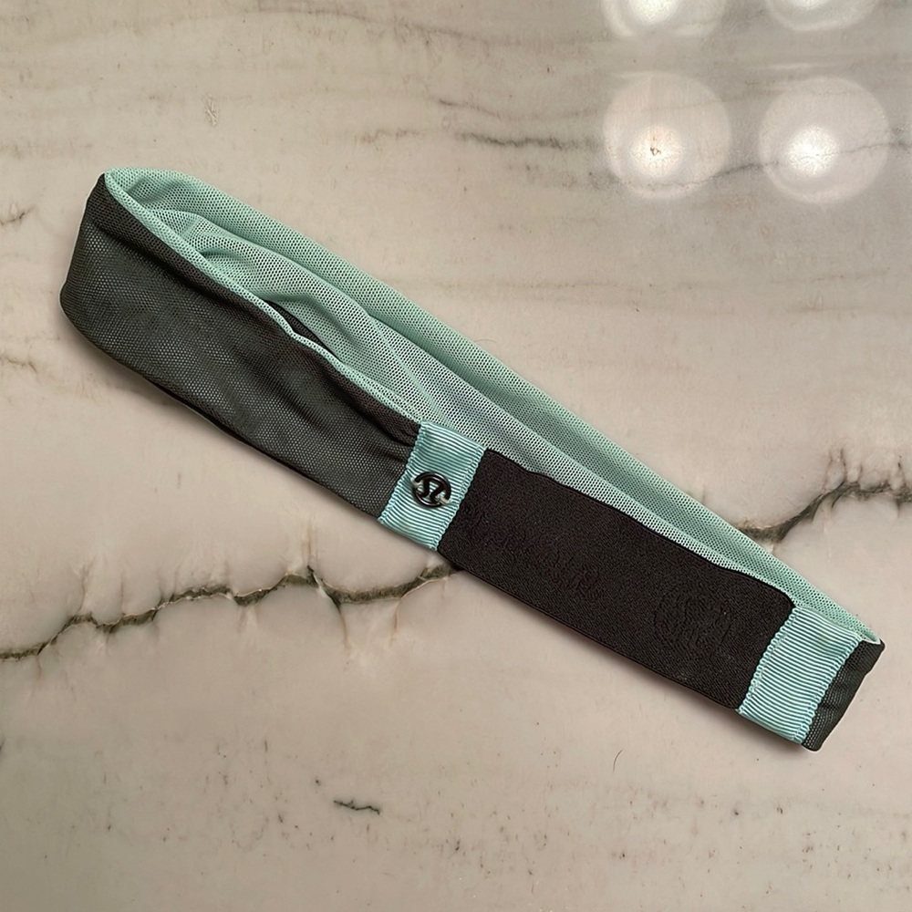 Lululemon headband reversible multicolor